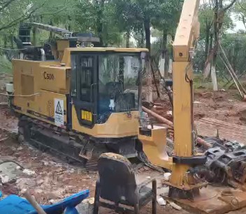 定向钻施工现场